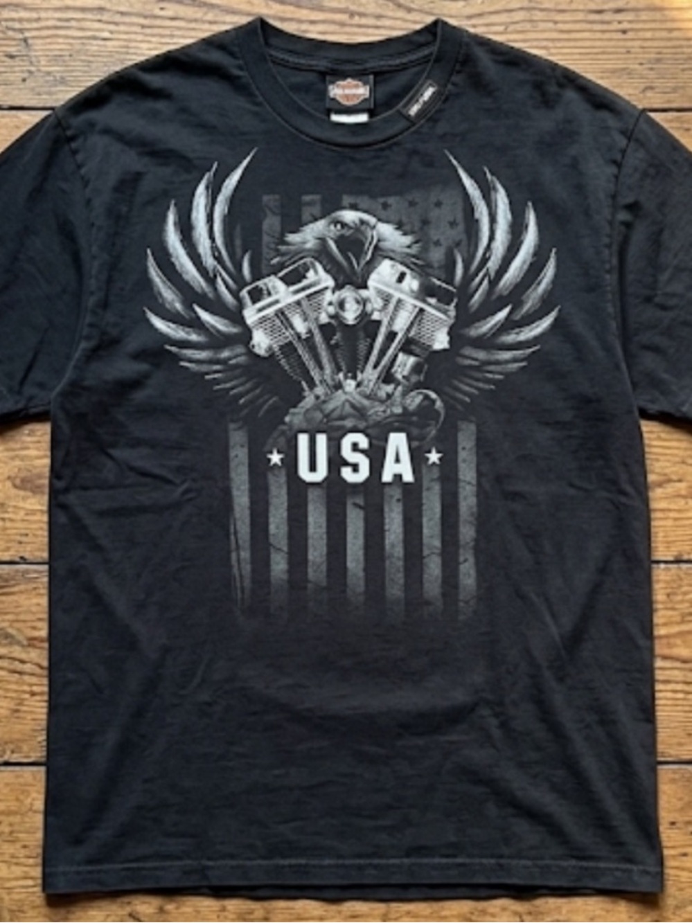 Harley Davidson style shirt Vintage Y2K men’s size 2XL